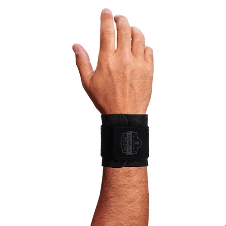 Ergodyne Wrist Wrap Support, Neoprene, Black 415